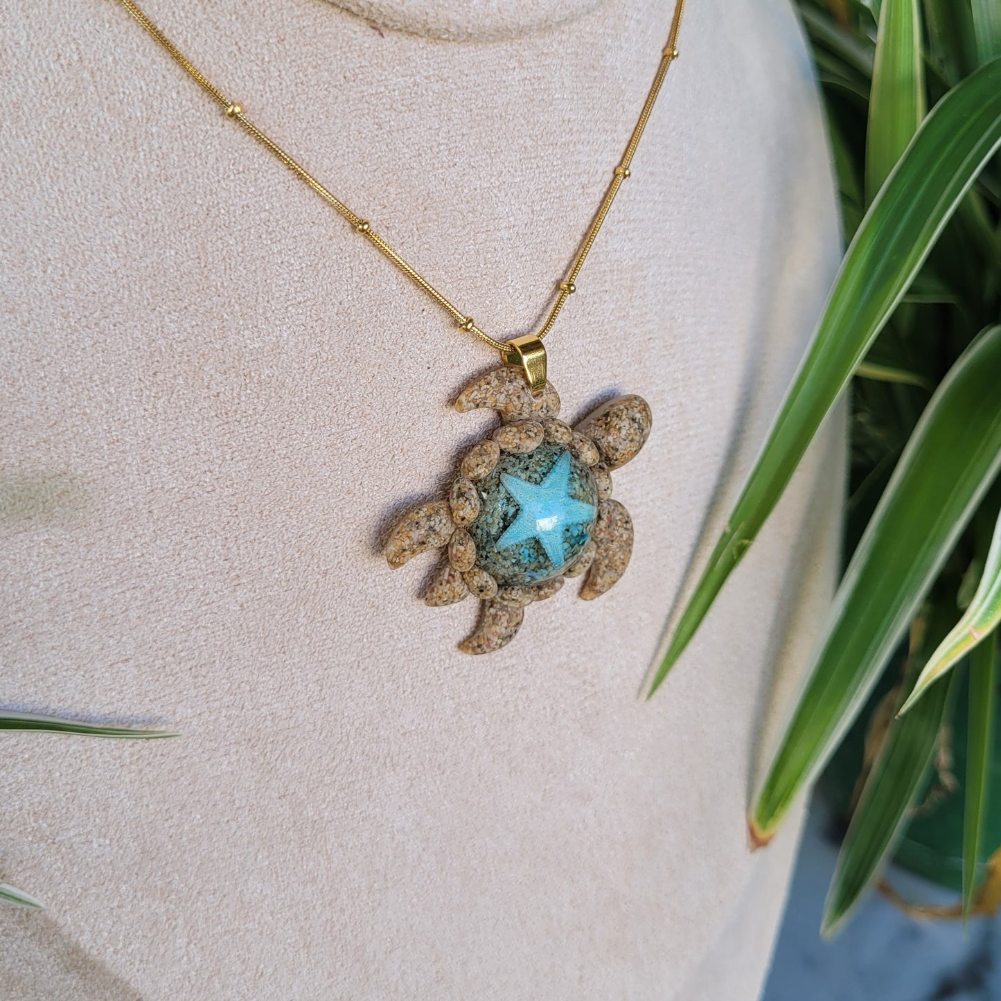 Turtle necklace