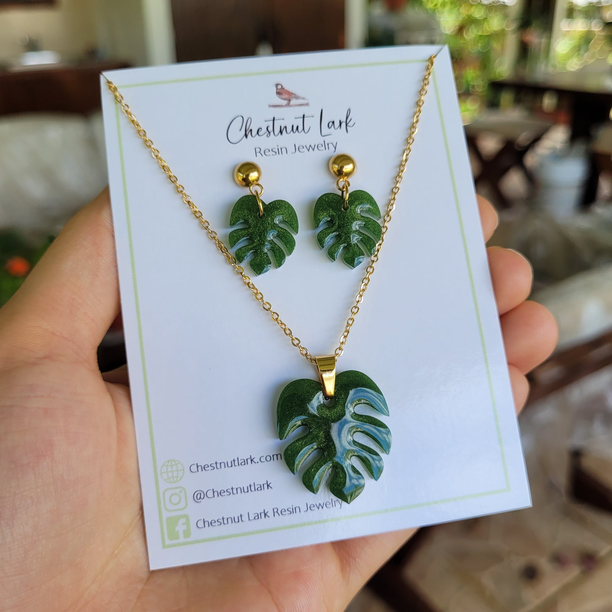 monstera jewelry Monstera