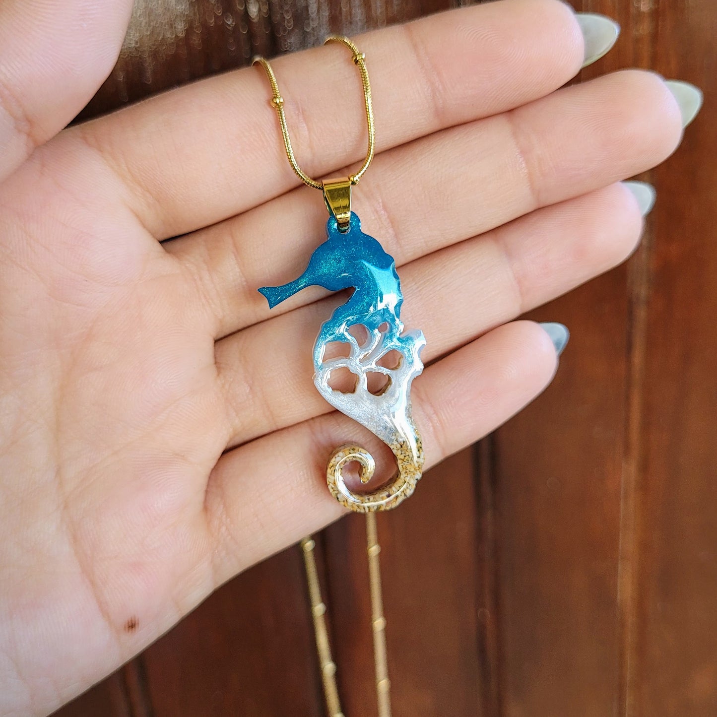 Seahorse necklace